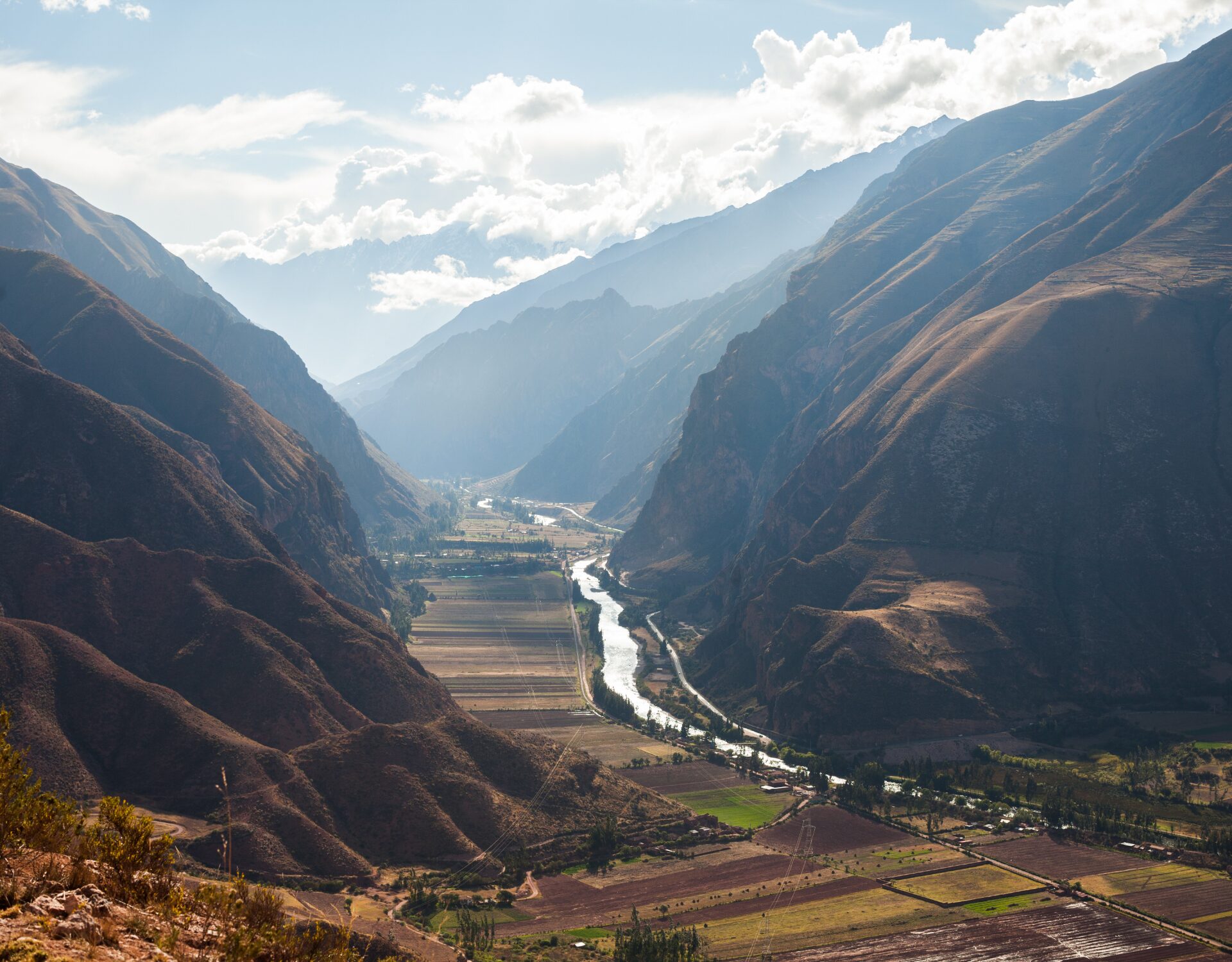 Ollantaytambo in the Sacred Valley